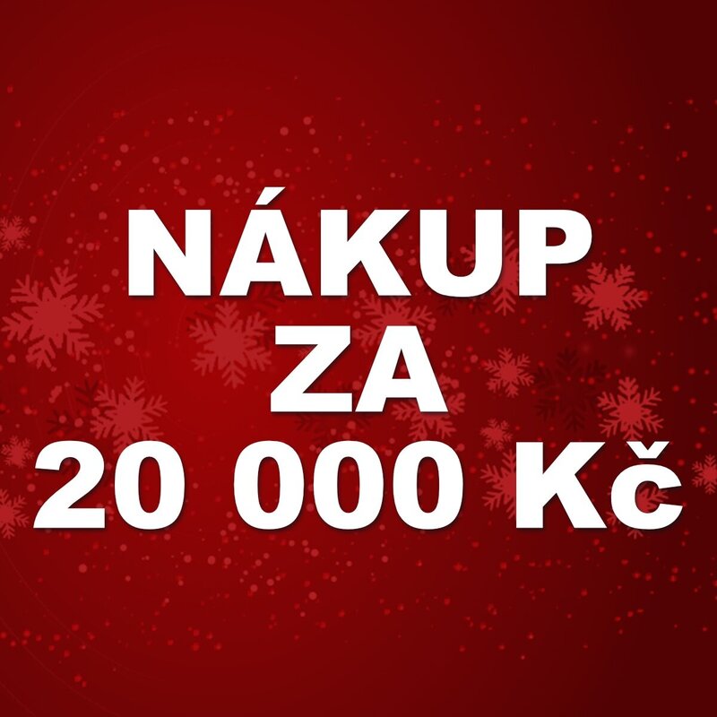 Dárky za nákup 20 000 Kč.